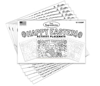 Easter Paper Placemats Set *Final Sale*