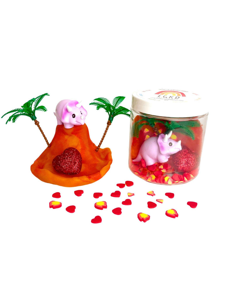 Valentine Dinosaur "I Lava You" Mini Dough-To-Go Kit
