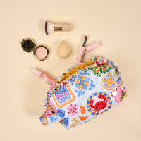 Quilted Cosmetic Pouch in Ciao Bella *Final Sale*