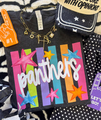 PREORDER! ADULT Neon Rainbow Stars Mascot Tee - Multiple Options *Final Sale*