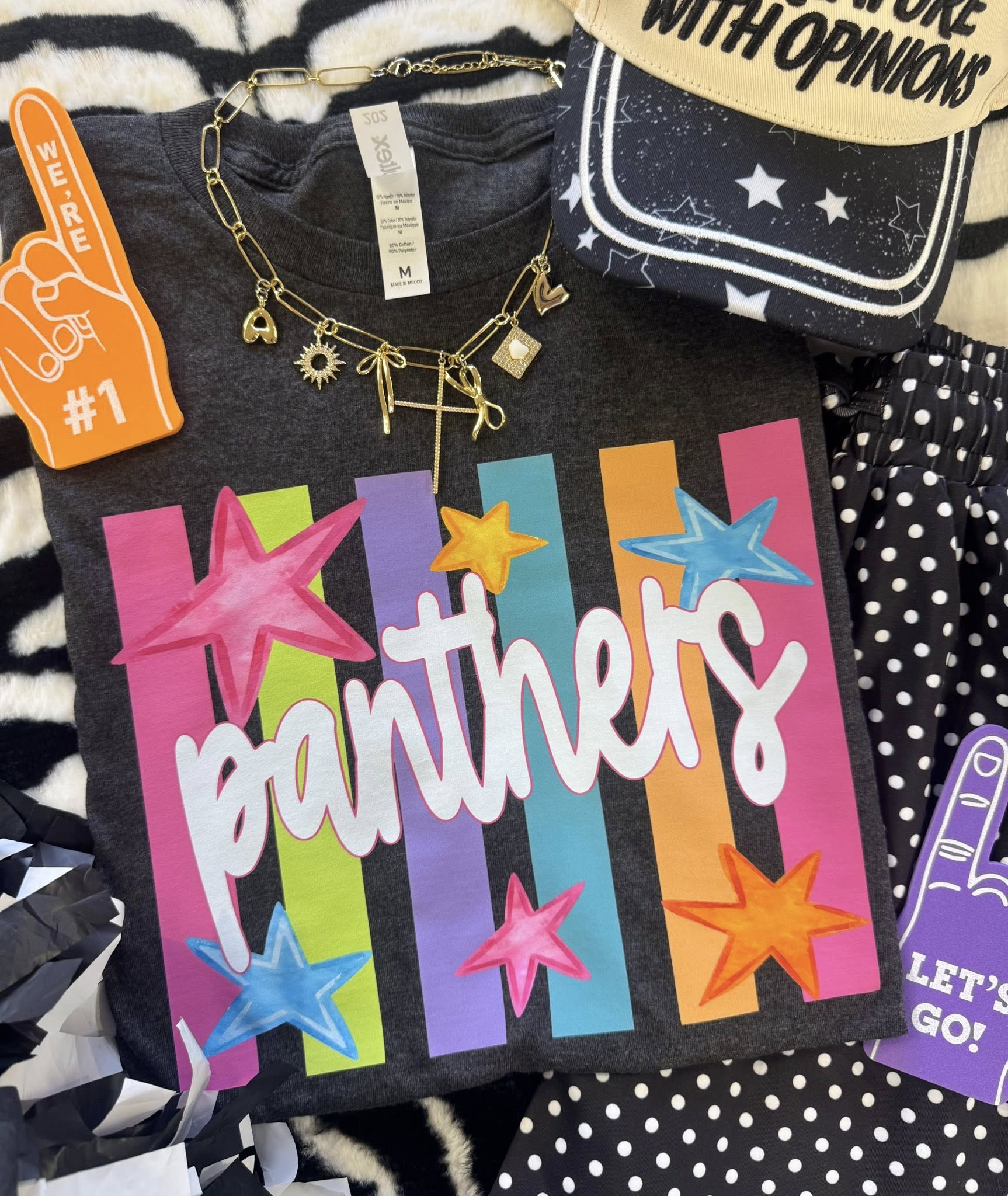 PREORDER! ADULT Neon Rainbow Stars Mascot Tee - Multiple Options *Final Sale*