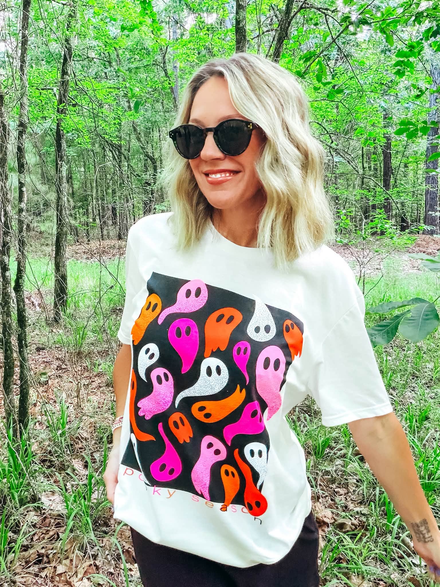 Spooky Season Ghost Tee