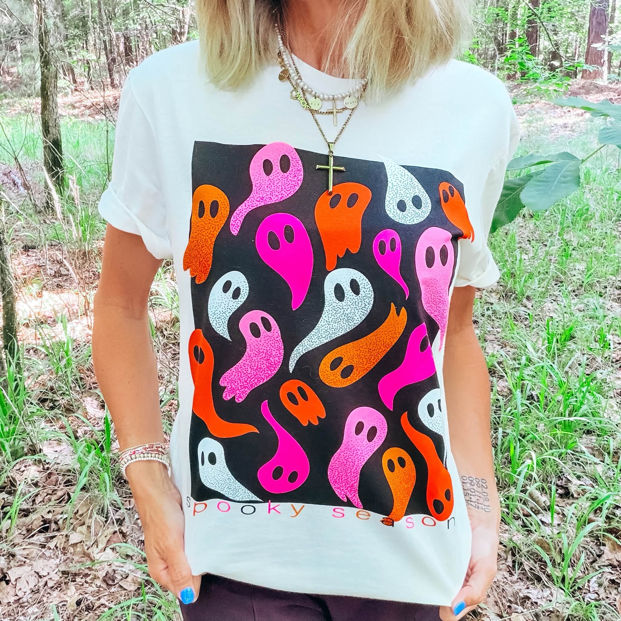 Spooky Season Ghost Tee