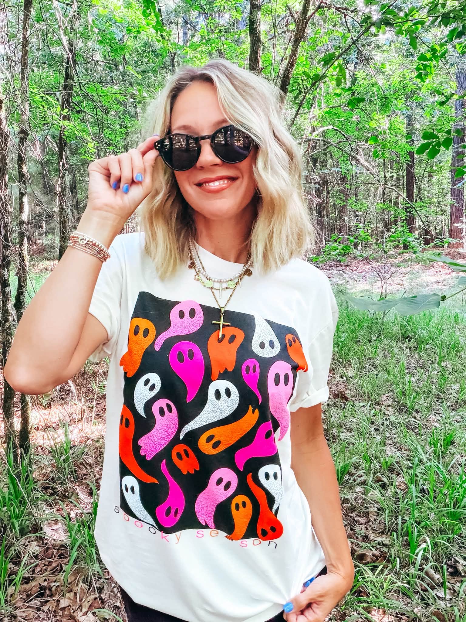 Spooky Season Ghost Tee