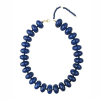 Bailey Beaded Necklace in Navy