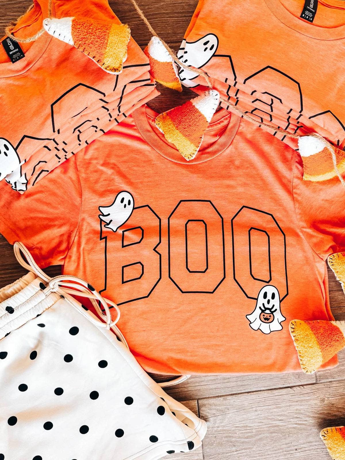 Boo University Block Print Tee