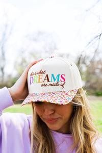 What Dream are Made Of Canvas Baseball Hat *Final Sale*