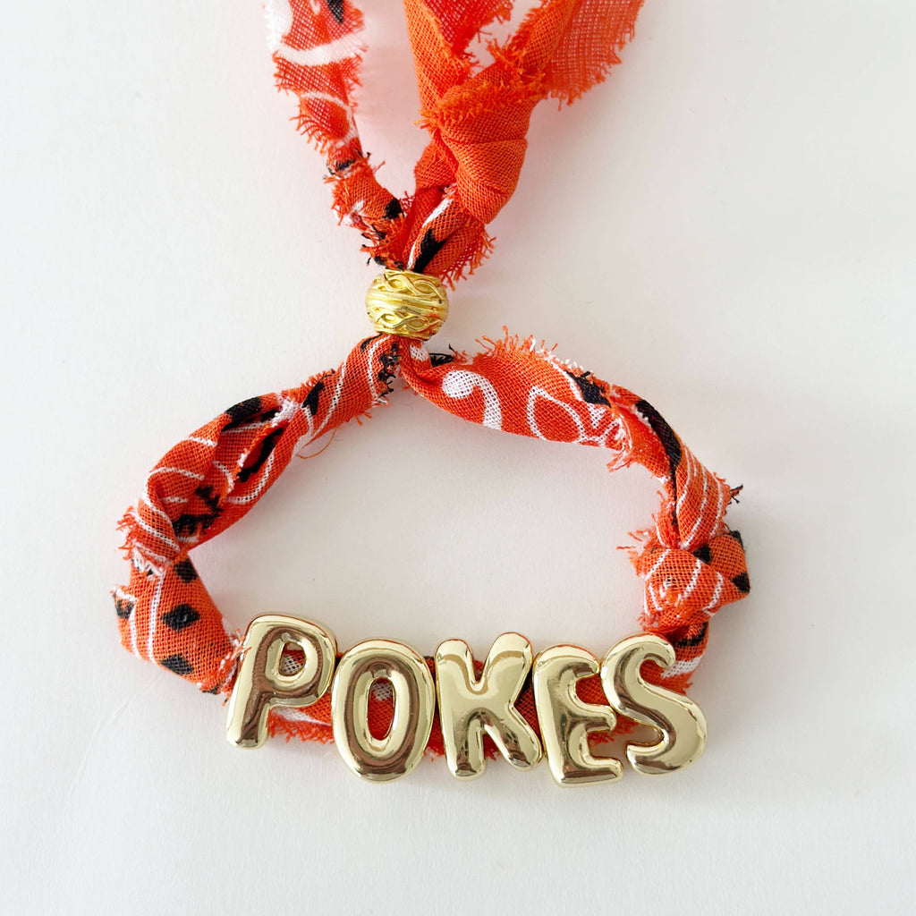Bandana Game Day Bracelets *Final Sale*
