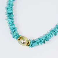 Turquoise Coast Beaded Necklace *Final Sale*