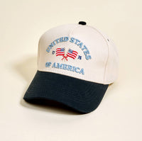 United States of America Classic Canvas Hat *Final Sale*