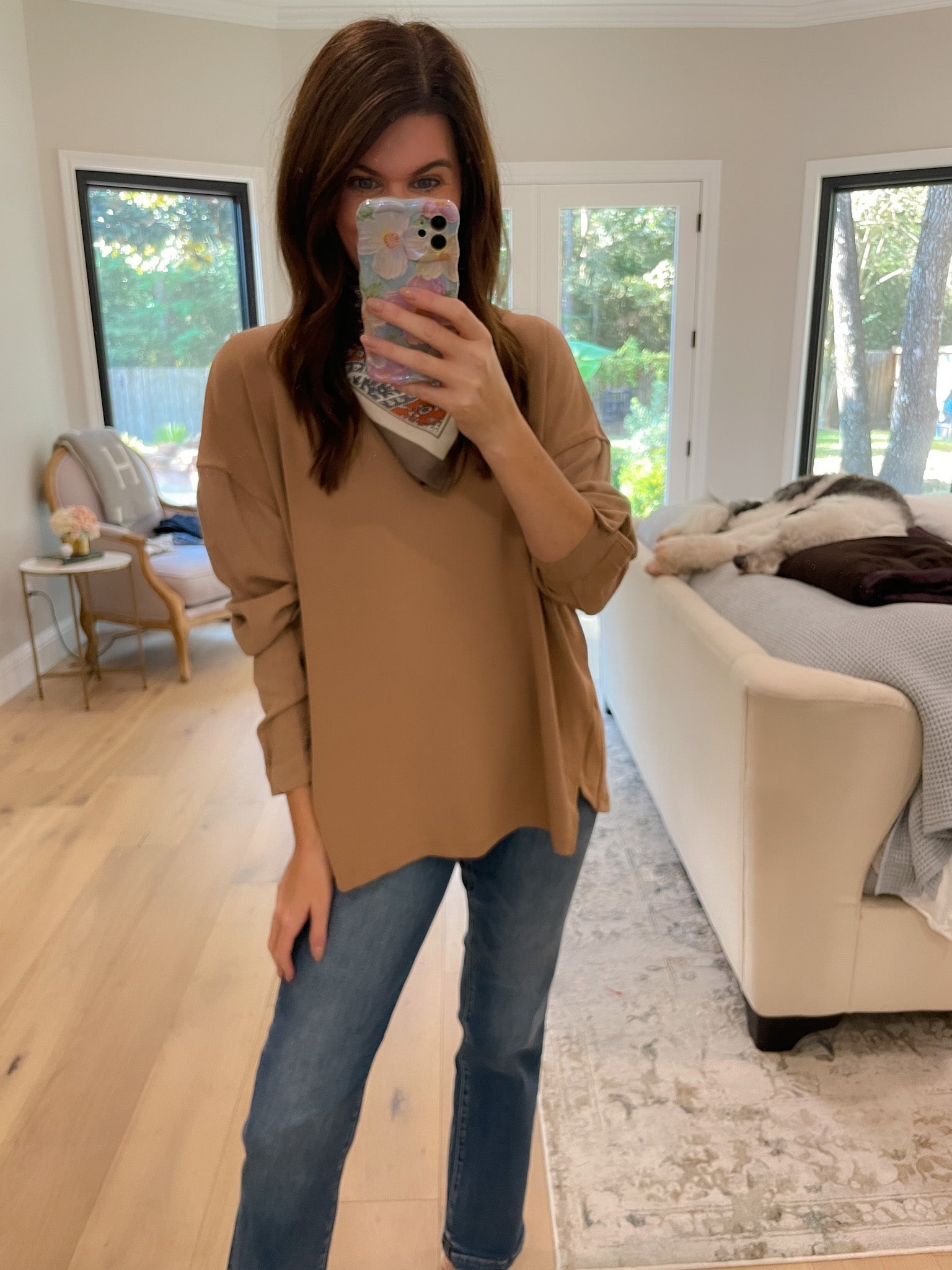 Mocha Moment Top