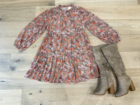 Take Another Chance Floral Tiered Dress