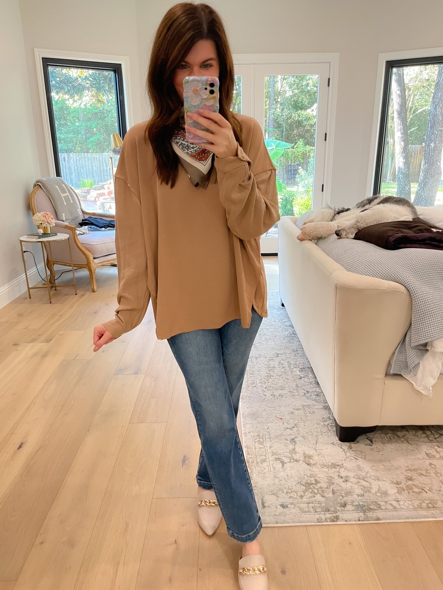 Mocha Moment Top