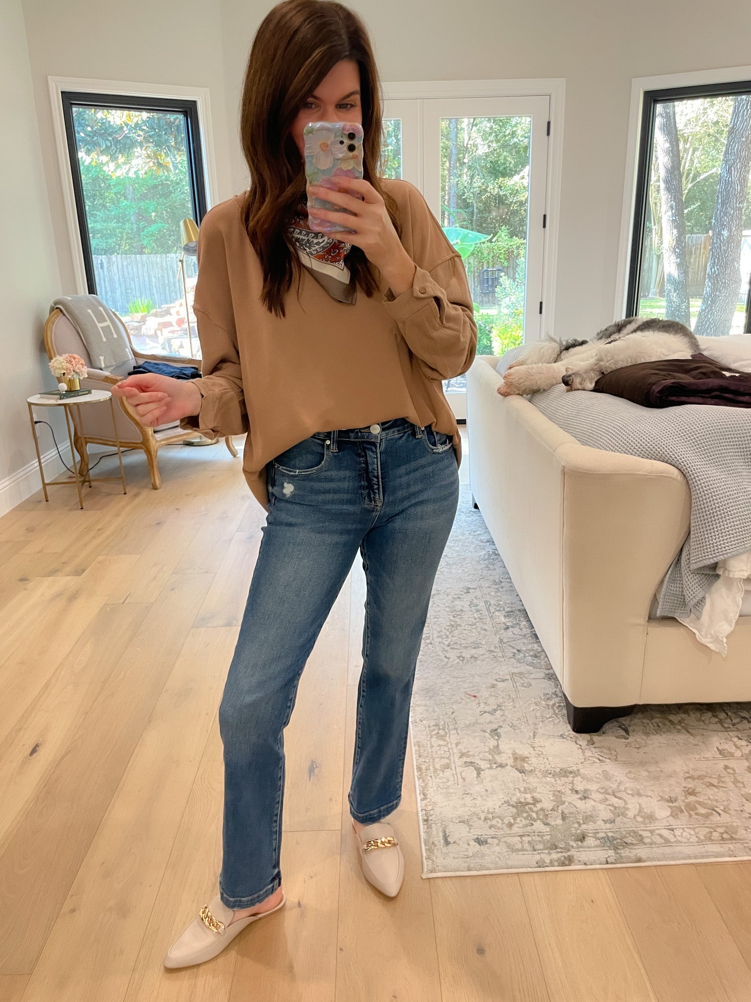 Risen Everett Mid Rise Tummy Control Jeans