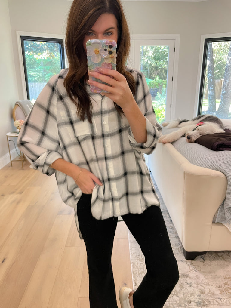 Harvest Check Plaid Button Down