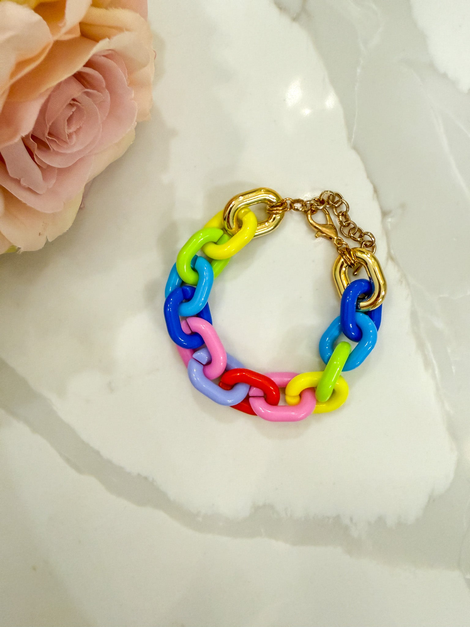 Color Crush Chain Bracelet *Final Sale*