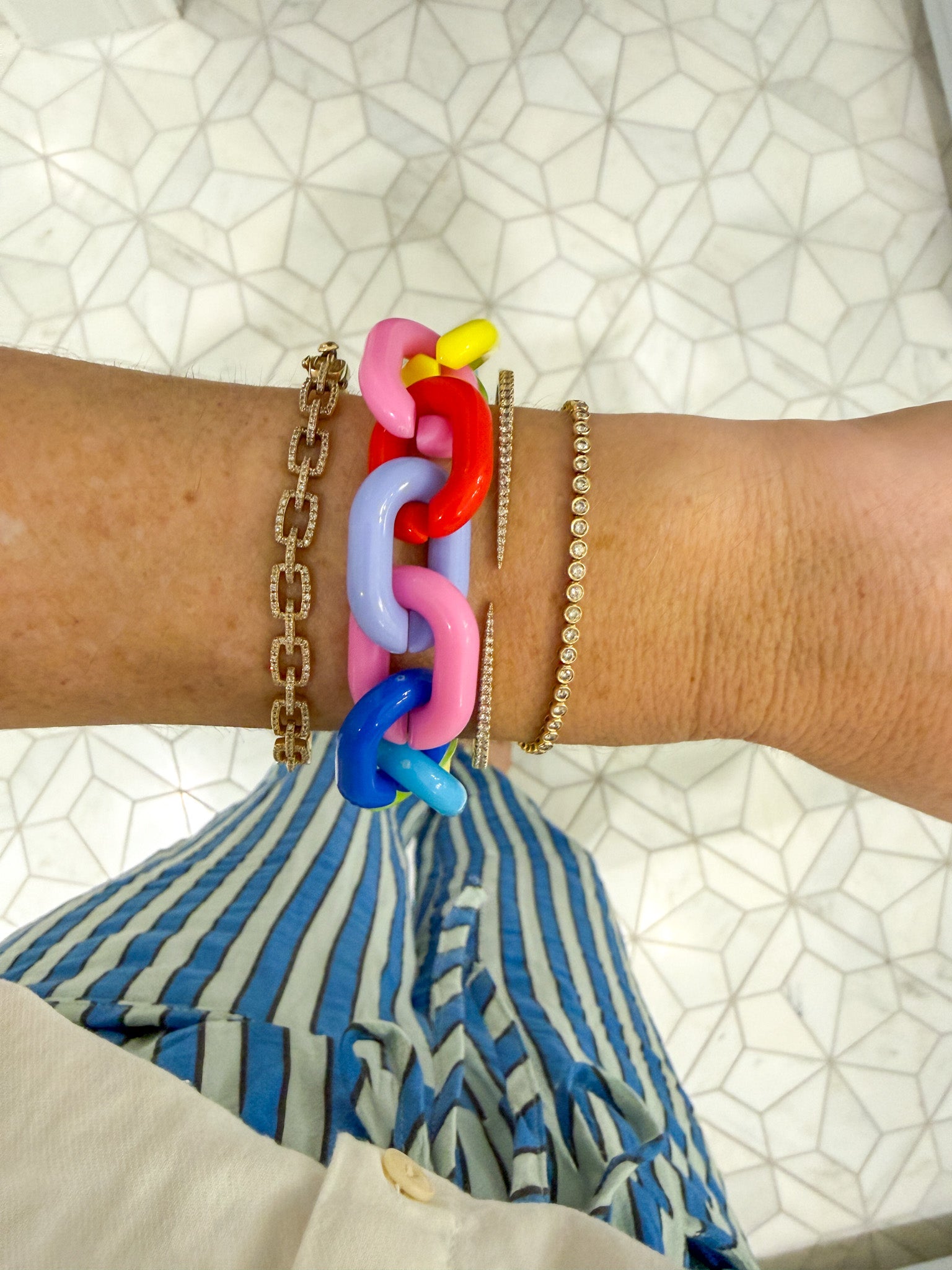 Color Crush Chain Bracelet *Final Sale*