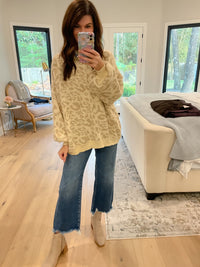 Wild Whispers Leopard Sweater