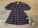 Holiday Happiness Dress in Navy