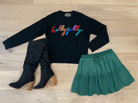 Festive Gatherings Pleated Skirt