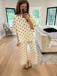 Perfectly Spotted Set in Cream