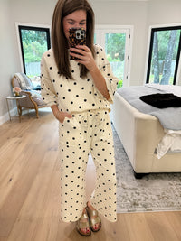 Perfectly Spotted Set in Cream