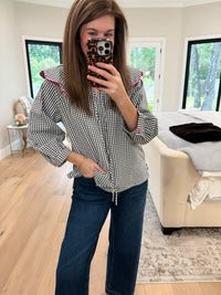 Pretty in Check Gingham Top
