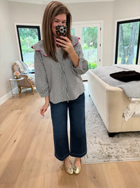 Pretty in Check Gingham Top