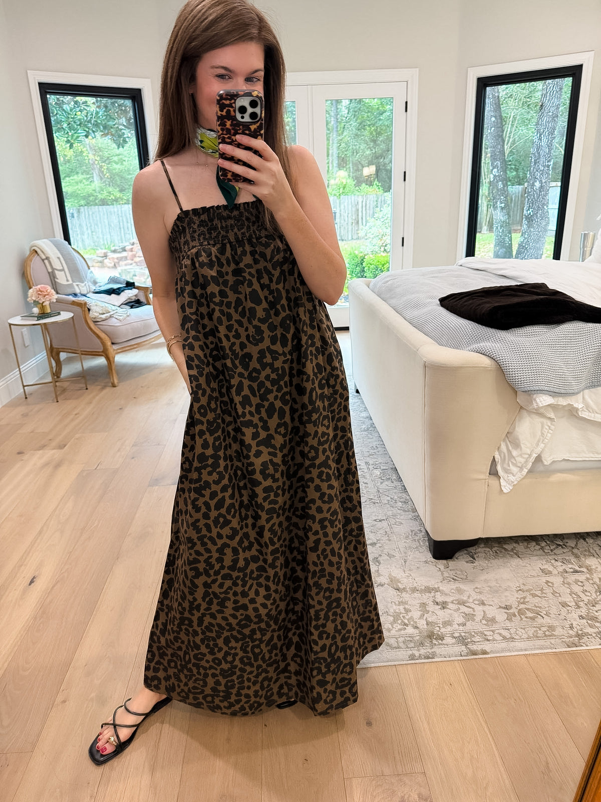Marty Leopard Maxi Dress