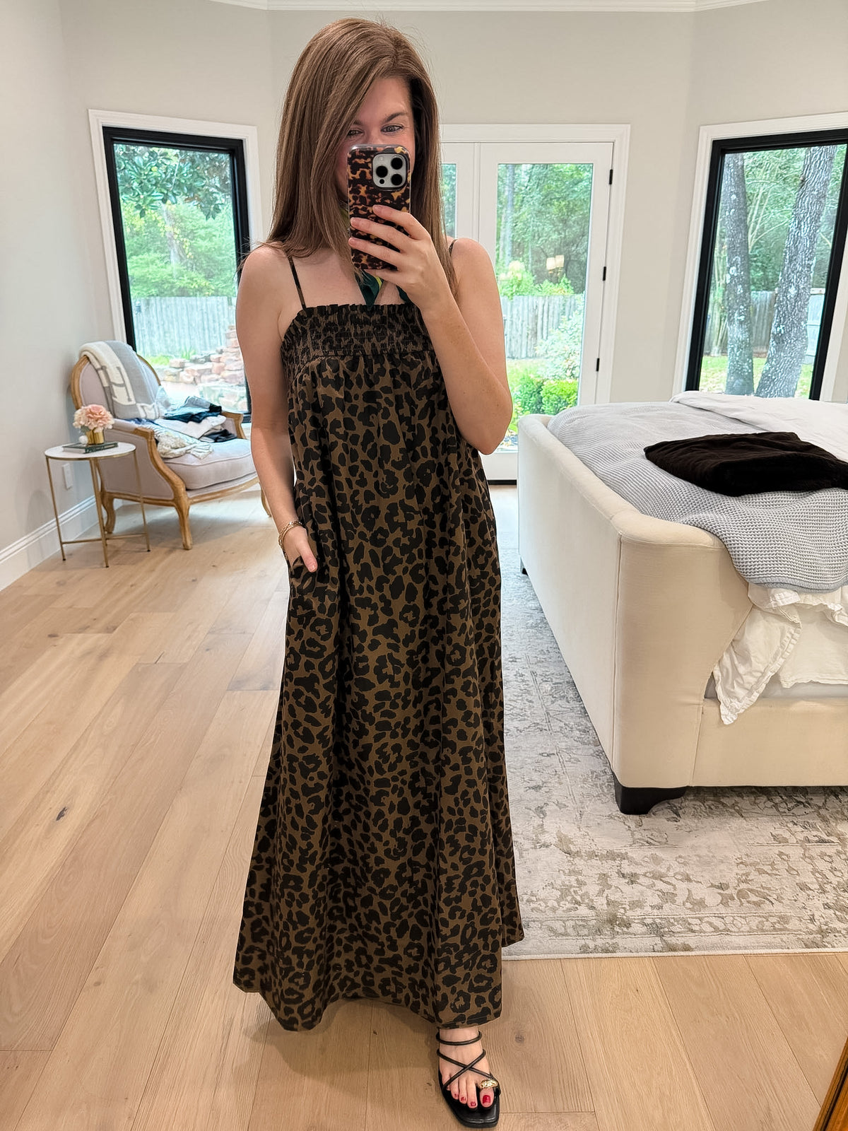 Marty Leopard Maxi Dress