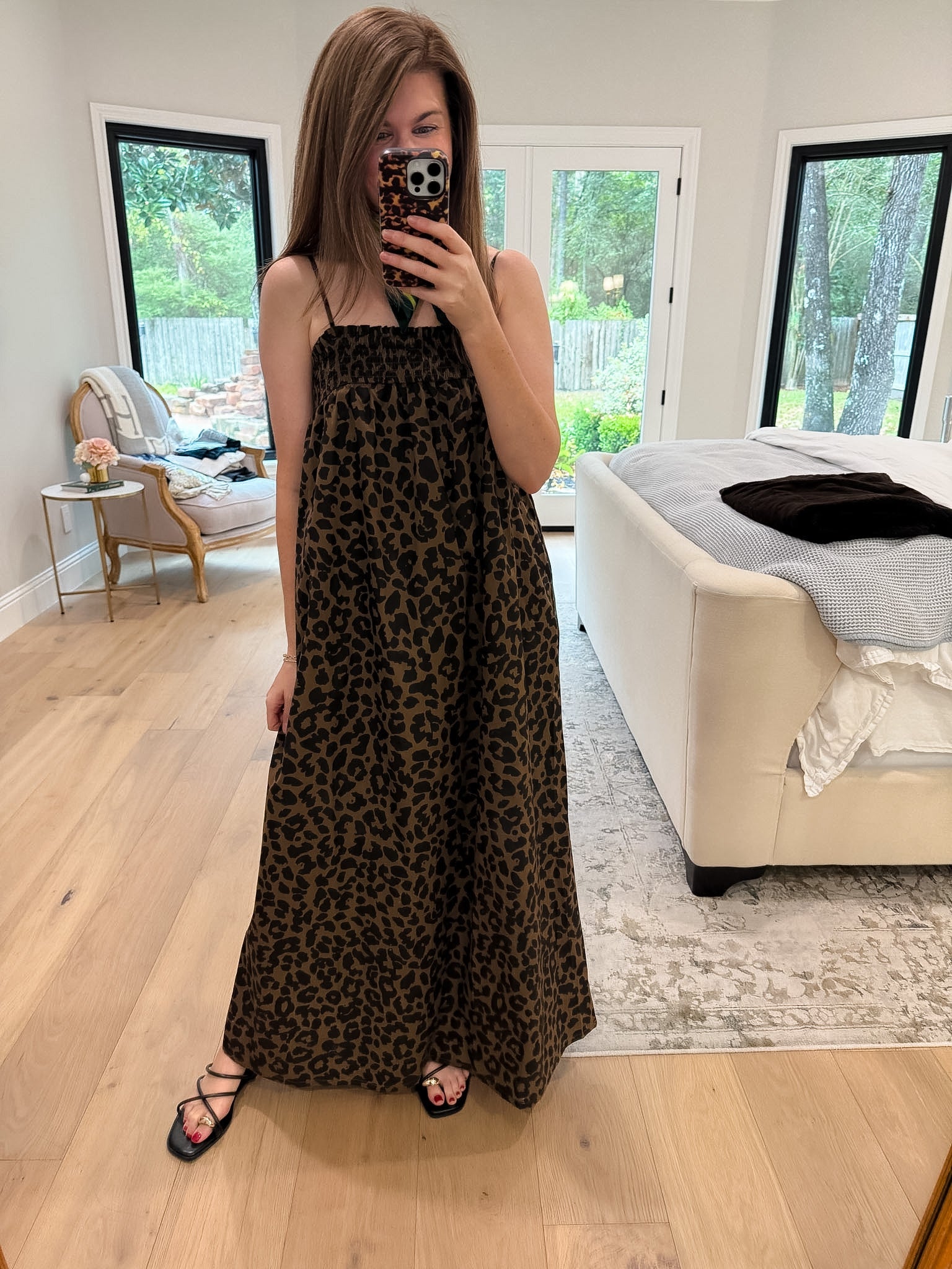 Marty Leopard Maxi Dress