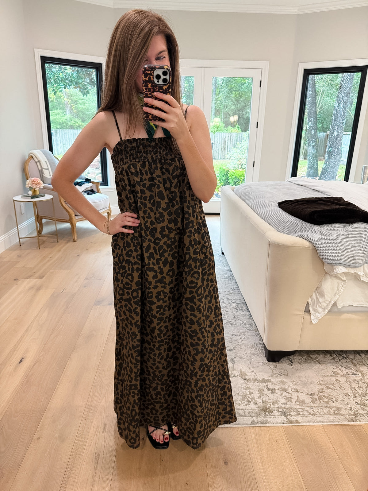 Marty Leopard Maxi Dress