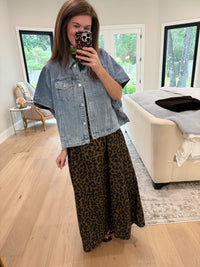Denim Darling Cape Jacket