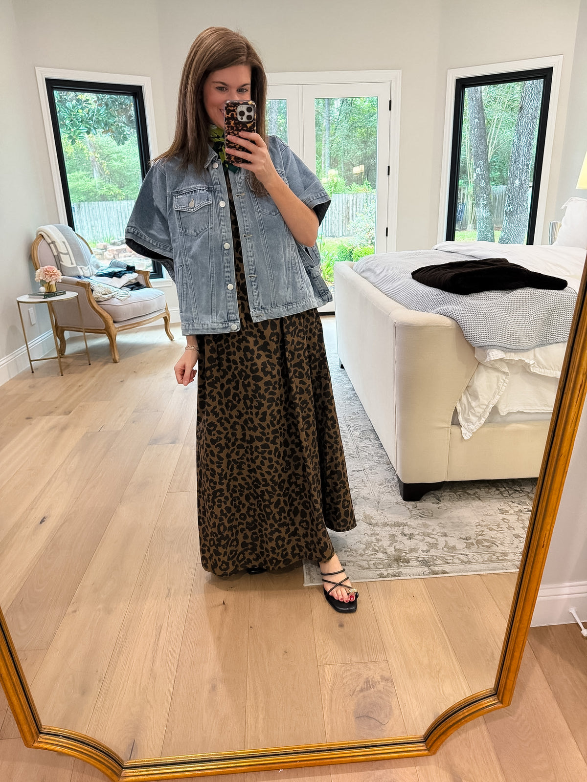 Denim Darling Cape Jacket