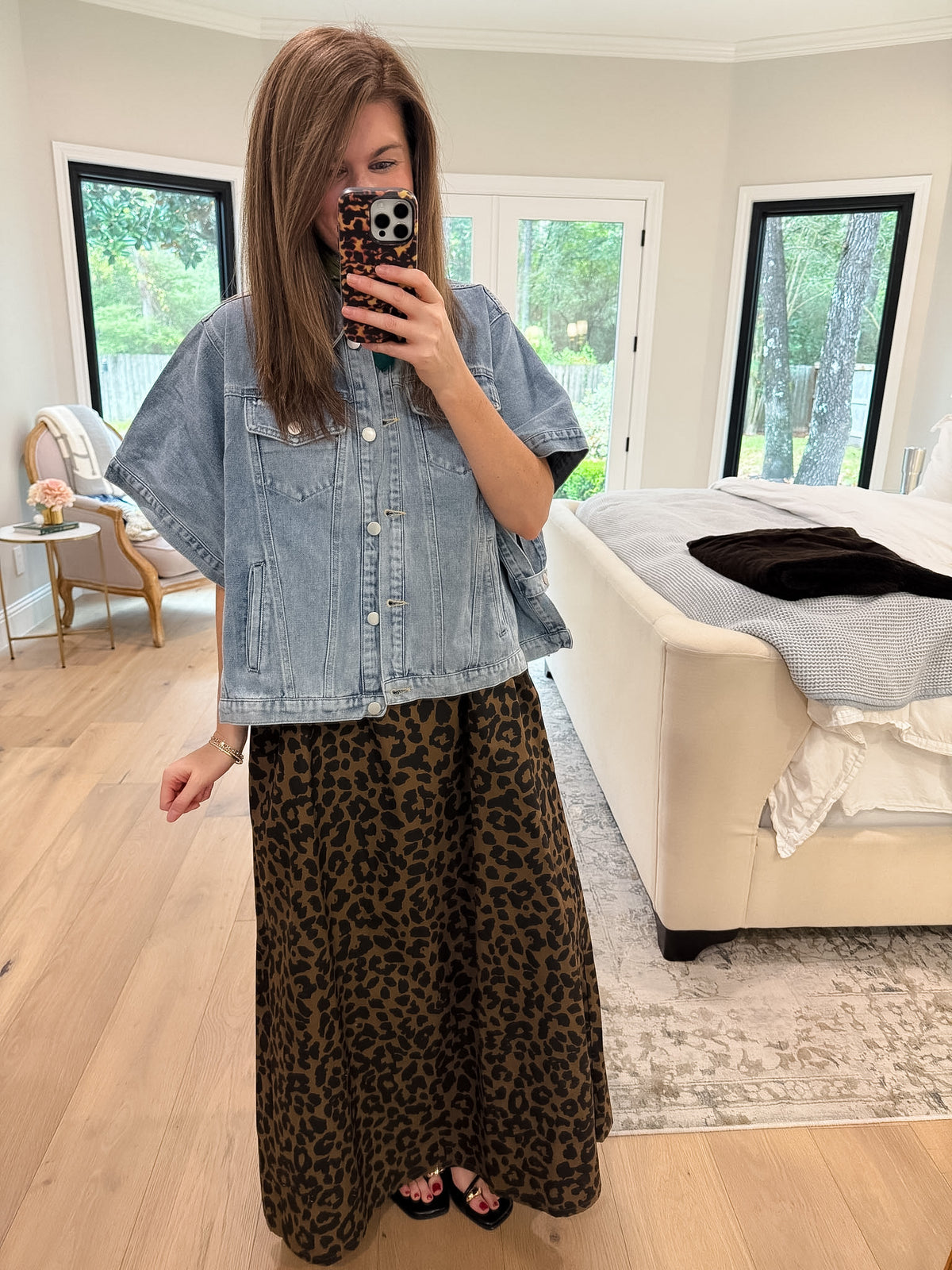 Denim Darling Cape Jacket