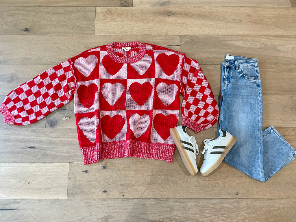 Heart Oversized Sweater