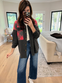 SALE! On the Way Plaid Shacket *Final Sale*