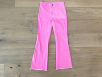 Oliver High Rise Stretch Denim Jeans in Candy Pink