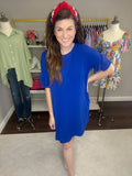 Play it Cool Dress in Royal