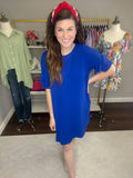 Play it Cool Dress in Royal