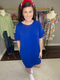 Play it Cool Dress in Royal