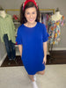 Play it Cool Dress in Royal