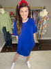 Play it Cool Dress in Royal