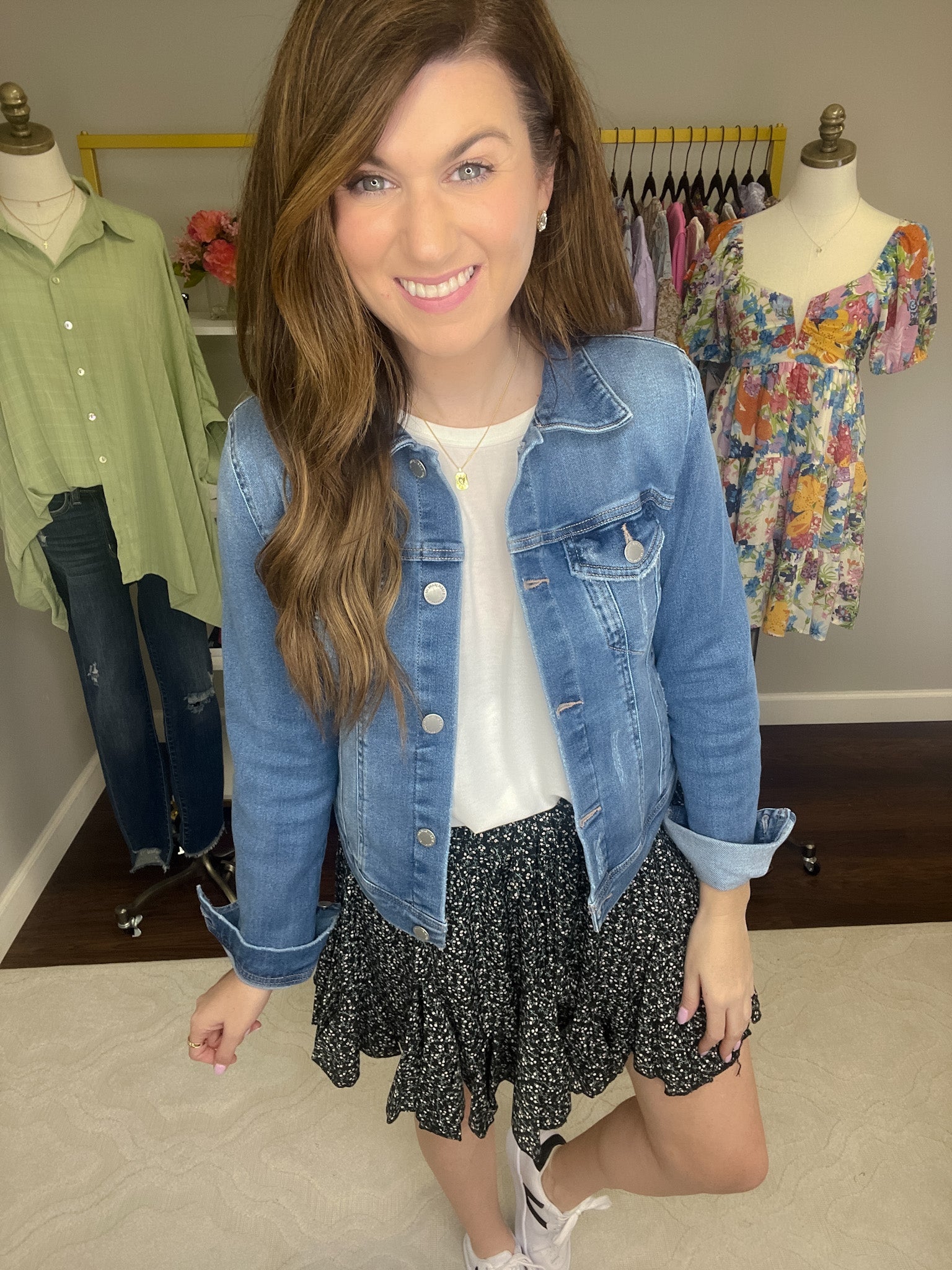 Might Be the One Floral Skirt