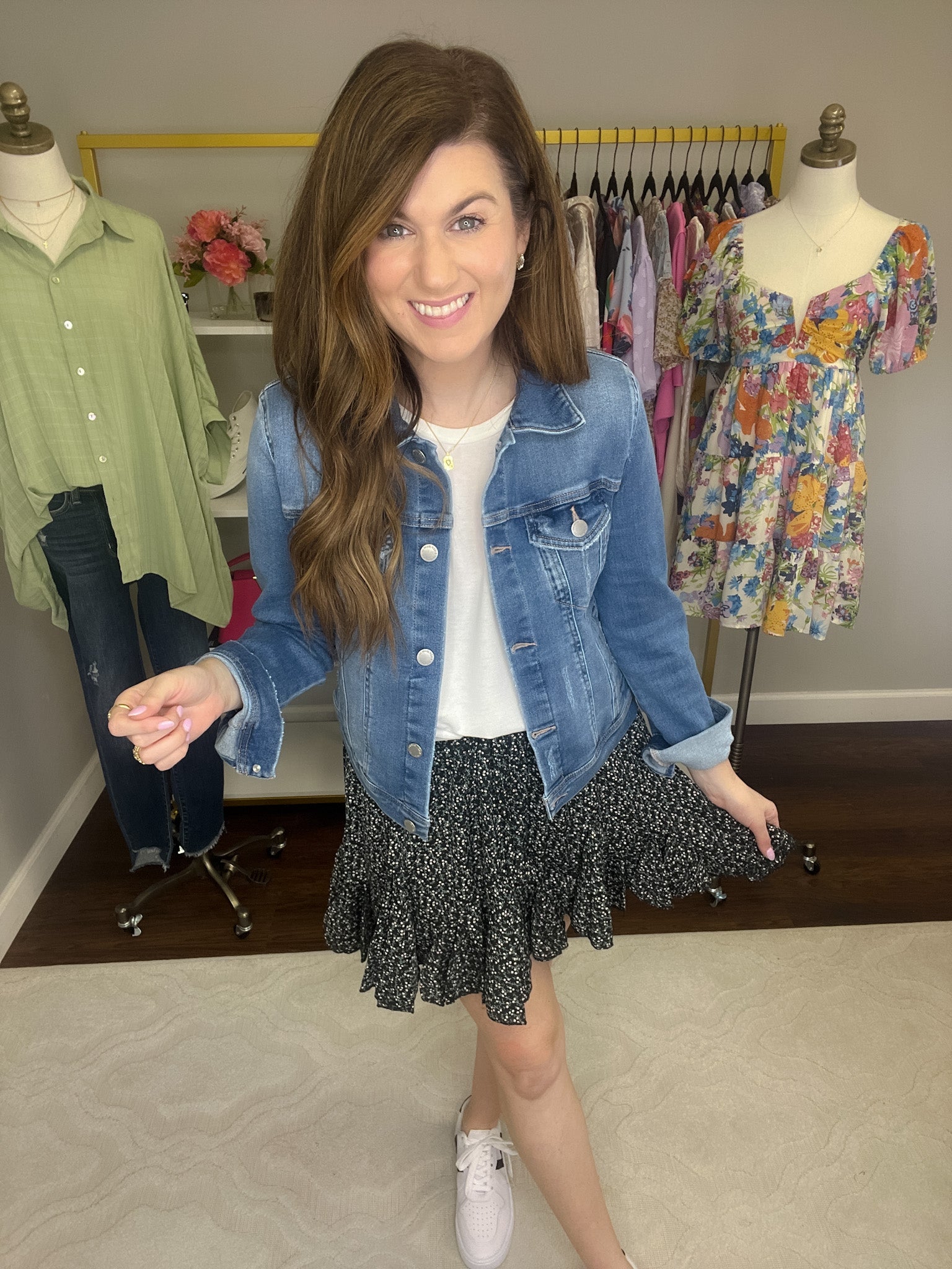 Might Be the One Floral Skirt