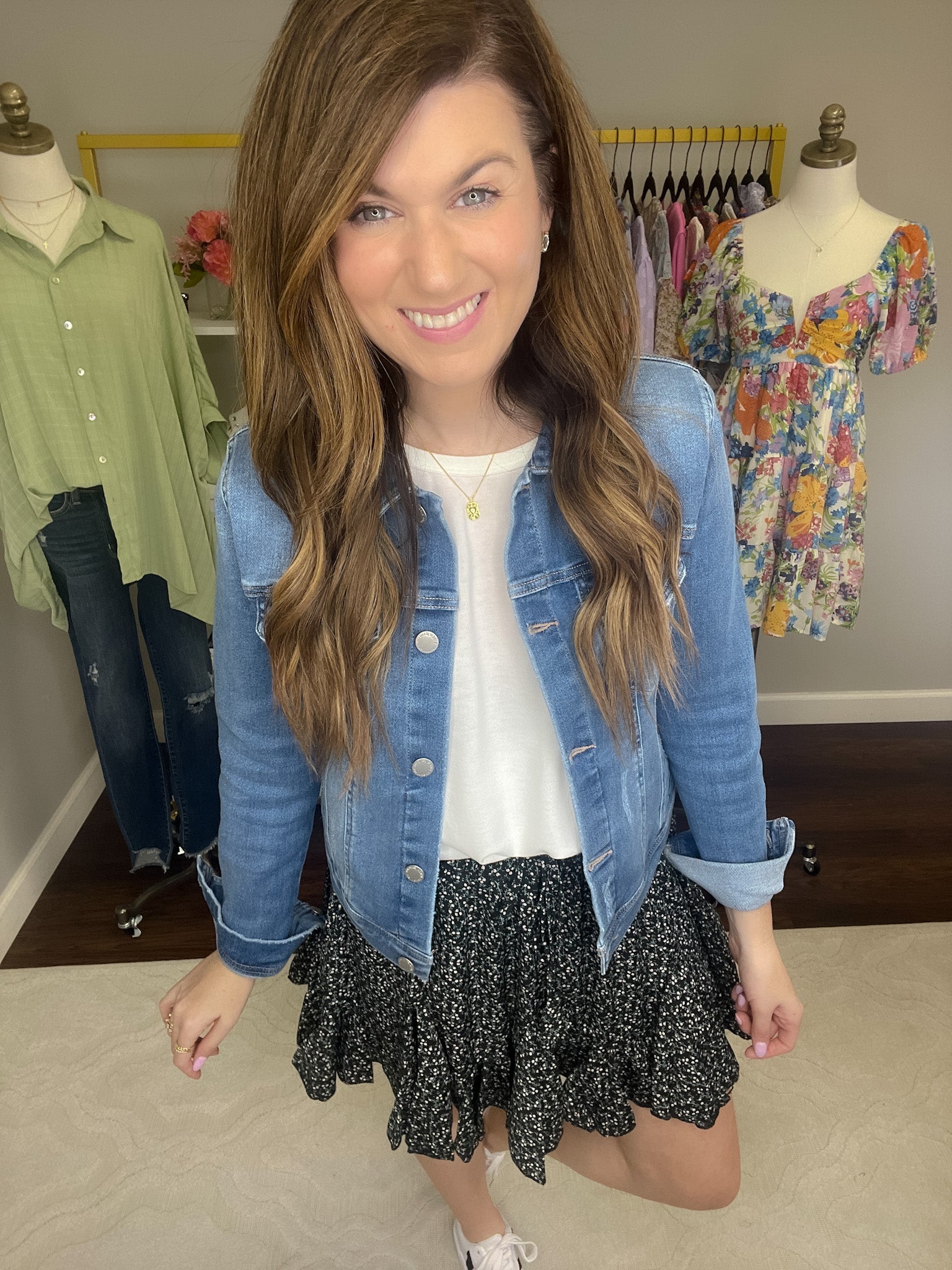 Might Be the One Floral Skirt