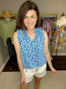 Truth Be Told Tank in Blue