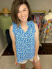 Truth Be Told Tank in Blue