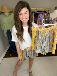 Santorini Style Shorts