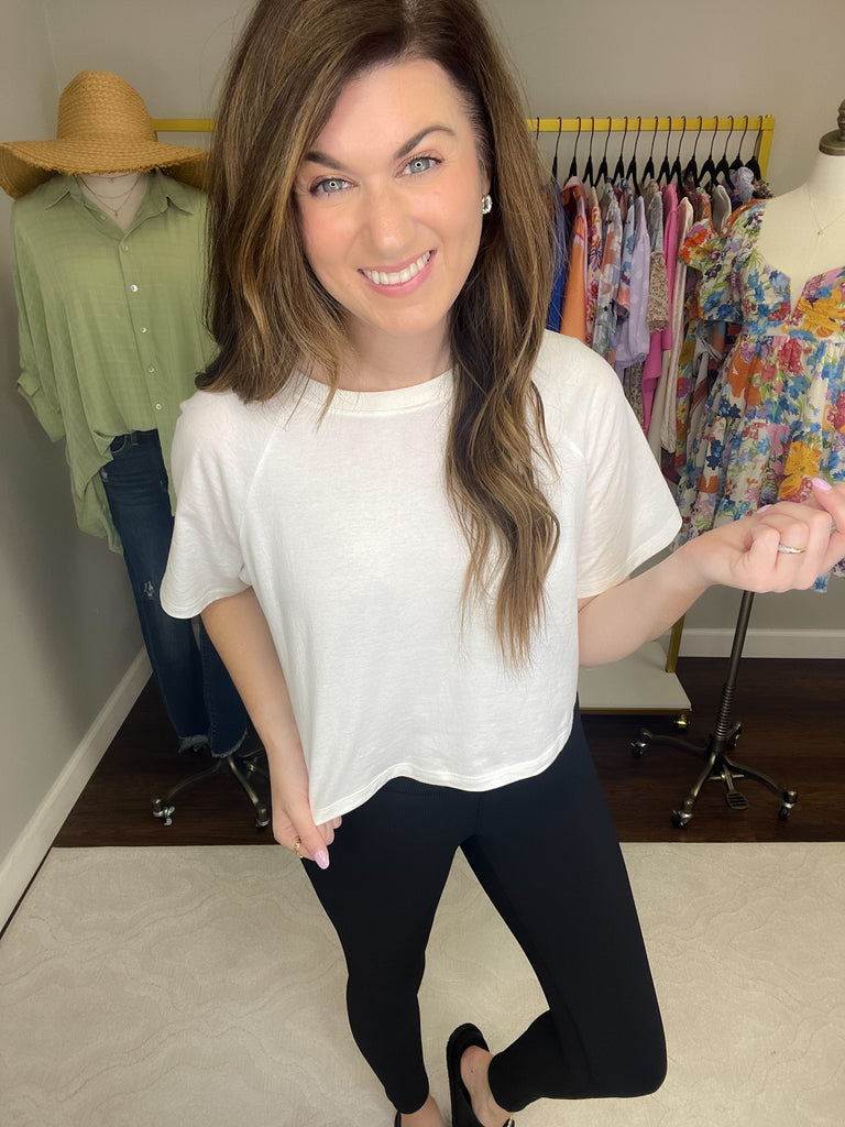 Talk the Talk Cropped Tee